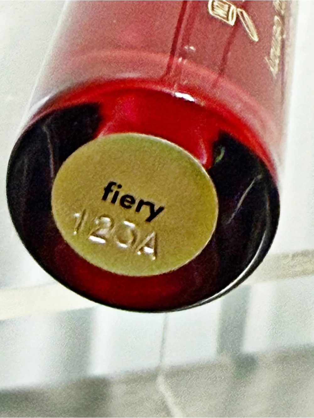 STILA Stay All Day Liquid Lipstick FIERY (Bright Red) ~ Discontinued ~ New
